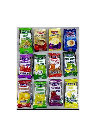 Poli Toz İçecek Seti 12'li Diğer