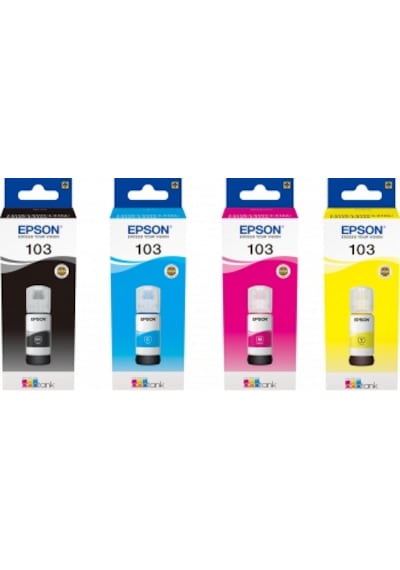 Epson 103 Takım  Mürekkep L3110/L3111/L3150/L3151/L4150 .