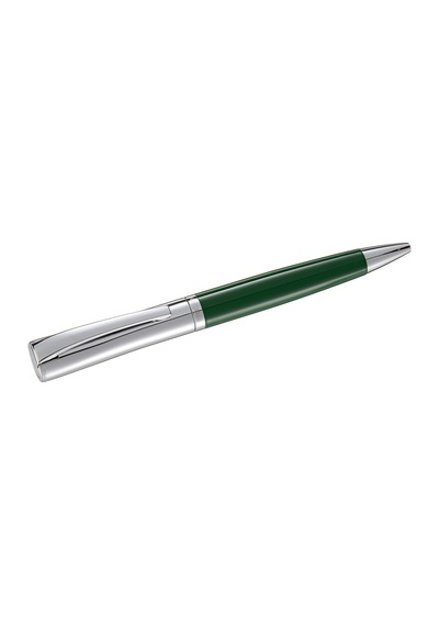 Steelpen 914 Wood Ahşap Kutulu Yeşil Tükenmez Kalem Çok Renkli