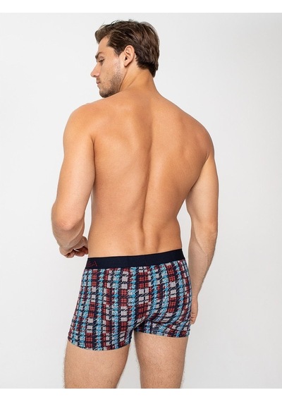 Dorea 2 Adet Erkek Desenli Boxer (446078192) Lacivert