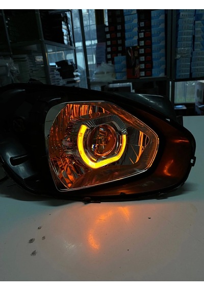 2.5 İnç J Model Bi-xenon Mercek Turuncu Angel