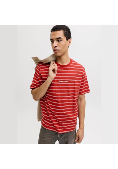 Jack & Jones Norrebro Erkek Kırmızı Tişört 12291021-sa Kırmızı