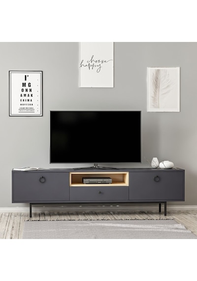 Naturel Tv Ünitesi Antrasit Antrasit