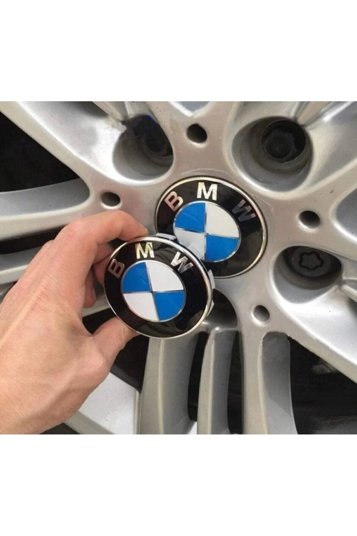Universal Bmw F10 F30 Çelik Jant Göbek Kapağı 68mm-65mm