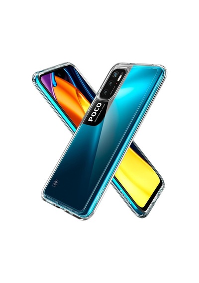 Spigen Redmi Note 10 5g / Poco M3 Pro 5g İle Uyumlu Kılıf Ultra Hybrid Crystal Clear