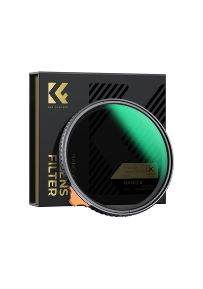 Nano-x True Color Değişken Nd Filtre 82 Mm Gri Filtre Nd2-32 1-5 Diyafram Seviyesi Ve Cpl Nötr Gri Filtre