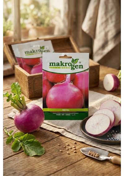 Makrogen Royal Kırmızı Turp Tohumu 25 Gr