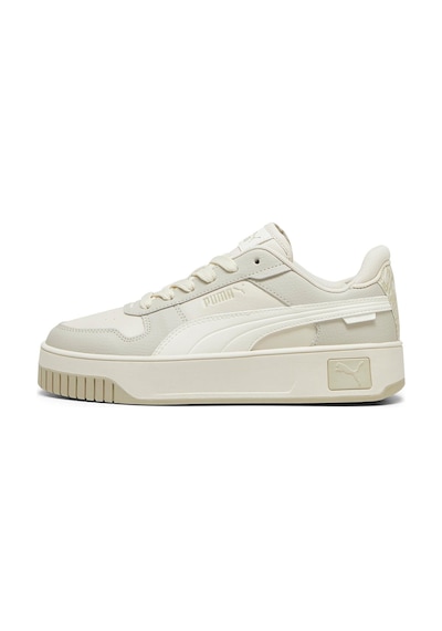 Puma Carina Street Animal Fever Kadın Bej Sneaker Bej