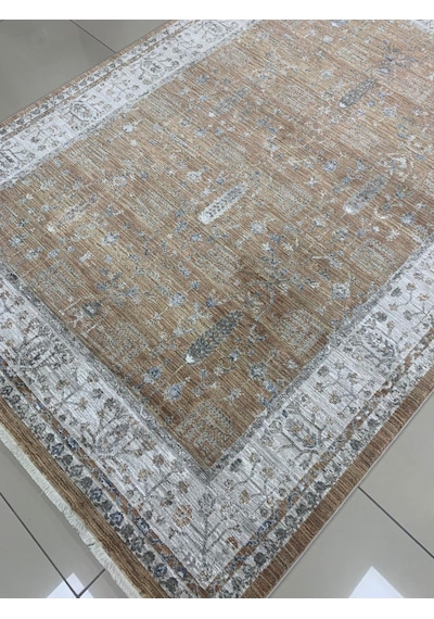 Merinos Halı Valeria 91001 020 Serisi Salon Oturma Yatak Odası Halısı Kahve