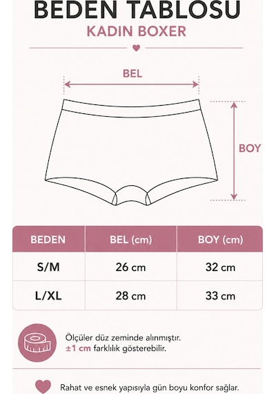 Westicgiyim Yüksek Bel Lazer Kesim Kadın Boxer Dikişsiz İz Yapmaz Kaymaz Bantl Siyah