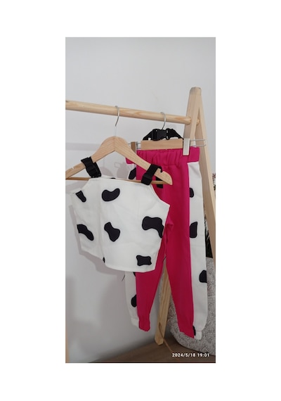 Azra Pembe Krep Takım Pembe