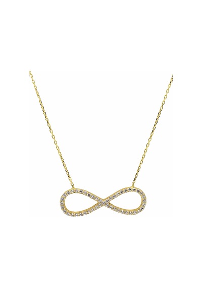 Cigold Taşlı Kolye 14 Ayar Altın 1.69 Gr 6560 509270291
