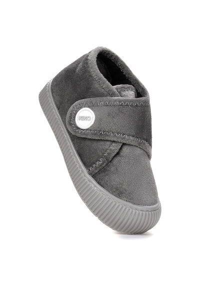 Kiko Kids Petri Günlük Kız Çocuk Ev Okul Kreş Panduf Gri Gri