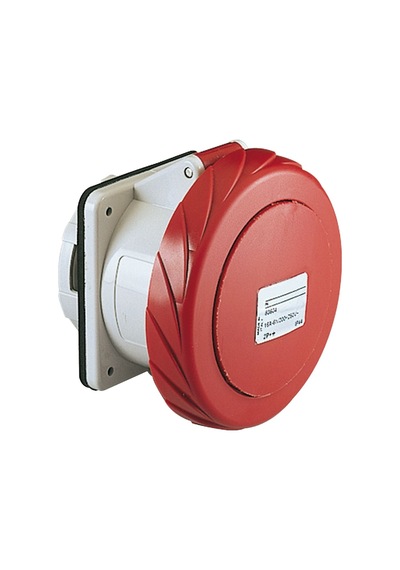 Schneider 5x16A Düz Makine Prizi Ip 67 Trifaze 380 Volt Pkf16G735