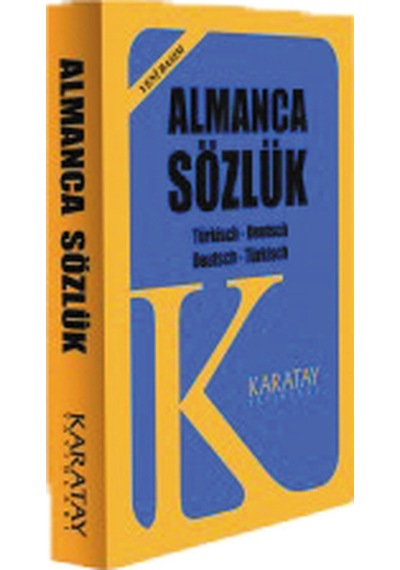 4E Almanca Sözlük Cep Tipi Plastik 1.Hamur Karatay Yayınevi
