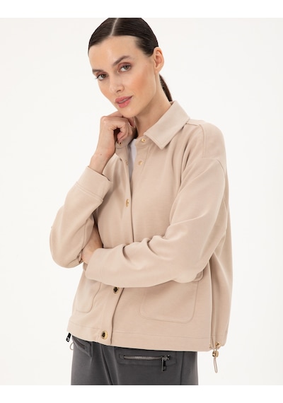 Pierre Cardin Kadın Bej Hırka Örme 50283321-vr011 Bej