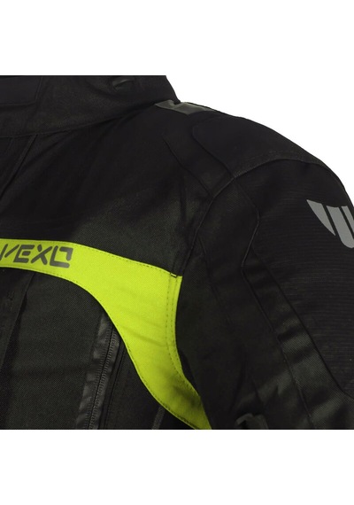 Vexo Adventure H20 4 Mevsim Motosiklet Montu Neon Sarı