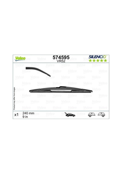 Valeo Silecek Süpürgesi 240 Mm Pls Arka Peugeot Peugeot 5008 Iı-renault Megane Iv/talısman