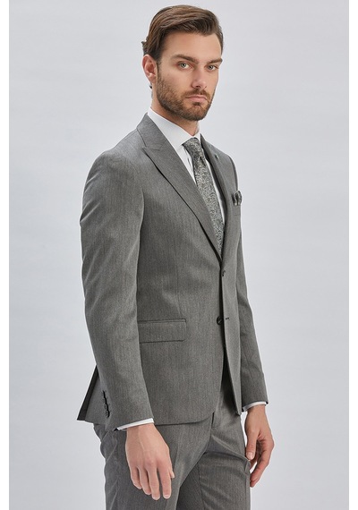 İmza Koyu Antrasit Düz Bez Ayağı 6 Drop Slim Fit Classic Esnek Takım Elbise 1001240173 Koyu Antrasit İmza Koyu Antrasit Düz Bez Ayağı 6 Drop Slim Fit Classic Esnek Takım Elbise 1001240173 Koyu Antrasit