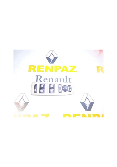 Fluence - Megane 3 Sol Ön Cam Düğmesi Bej 254000015R