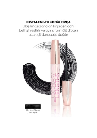 Avon Legendary Lengths Hacim Ve Uzunluk Veren Siyah Maskara 10 ML 3'lü
