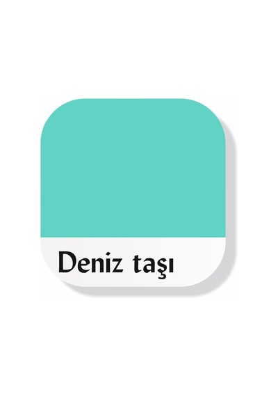 Akrilik Multisurface Boya 50ml Deniztaşı, 50 Mililitre