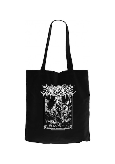 Lorna Shore In The Nothıngness Siyah Kanvas Bez Çanta Siyah