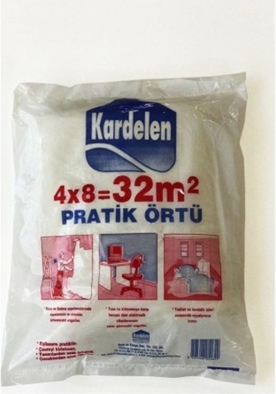 kalın zemin örtüsü boya örtüsü   4 x8 - 32 mt'2  -   2 adet