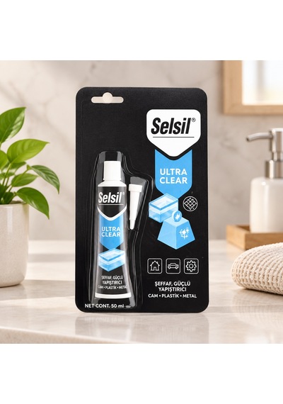 Ultra Clear Kristal Şeffaf Montaj Yapıştırıcı