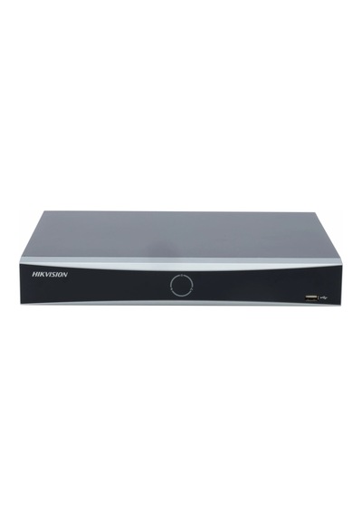Hıkvısıon Ds-7616nxı-k2, 16kanal, 12mpix, H265+, Acusense, 2 Hdd Desteği, 2160p Kayıt, 160mbps Bant Genişliği, Metal
