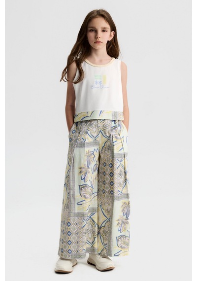 Nk Kids Kız Çocuk Çini Pantolon Nk-51306 Mint