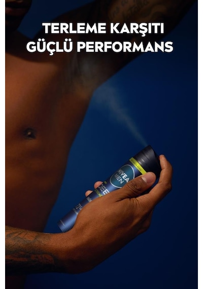 Nivea Men Deep Extreme Maxxtech 72 Saat Erkek Sprey Deodorant 150 ML