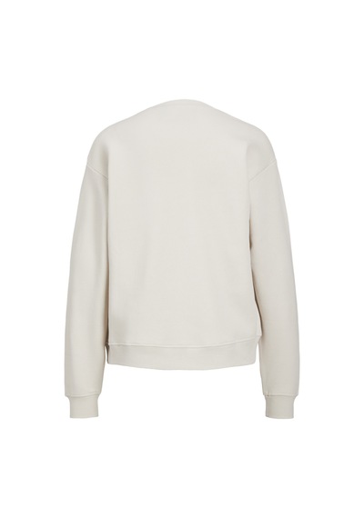 Jack & Jones Kadin Gögüs Logolu Sweatshirt - Abbie - 12223962 - 1 Moonbeam