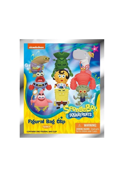 Sünger Bob Klipsli Figür Seri 4