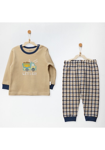 Andywawa Bebek Pijama Ac27153 Bej