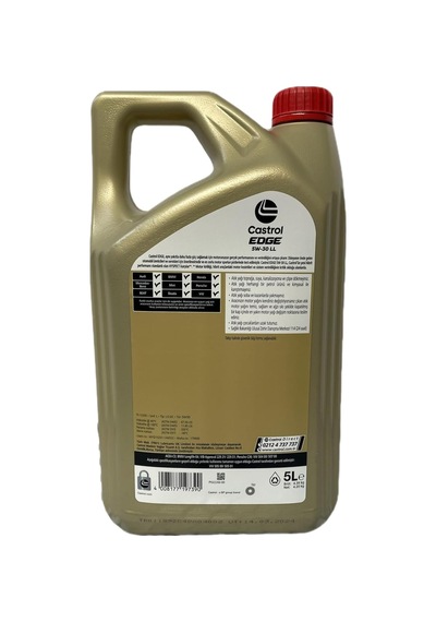 Castrol Edge 5w-30 Ll 5 Litre 2025 Ü.t