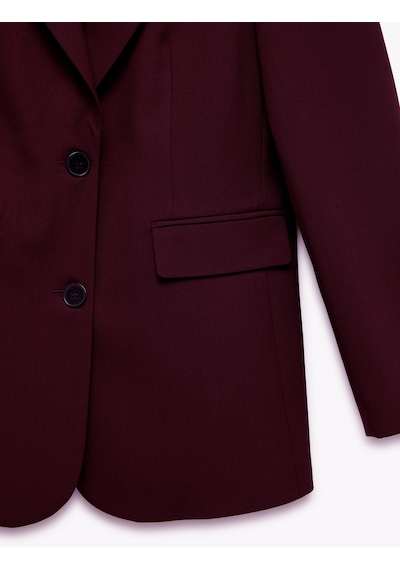 Koton Regular Fit Kapaklı Cep Detaylı Uzun Kollu Kruvaze Blazer Ceket Bordo 6wak50016uw Bordo Koton Regular Fit Kapaklı Cep Detaylı Uzun Kollu Kruvaze Blazer Ceket Bordo 6wak50016uw Bordo