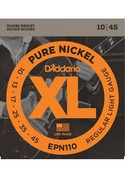 D'addario Epn110 Regular Light Takım Tel Elektro Gitar Teli 010-04