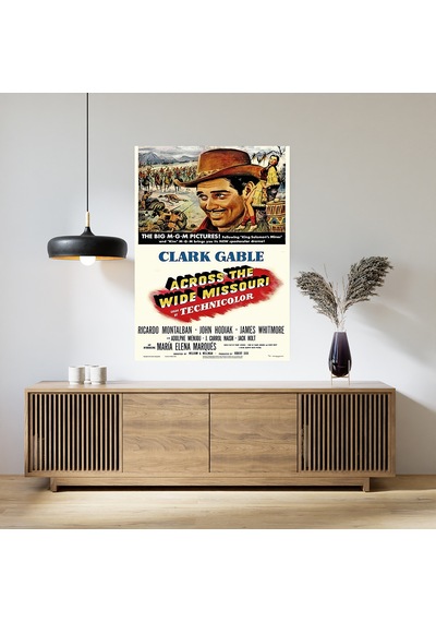 Across The Wide Missouri 1951 Poster