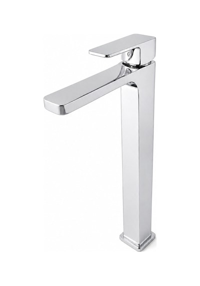 Newarc Drop Çanak Lavabo Bataryası Krom 241001 Beyaz - Krom