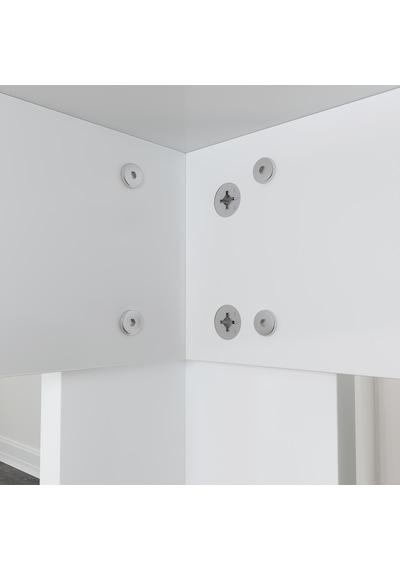 Single  Beyaz Dikdörtgen Yemek Masası 120x80 / Beyaz