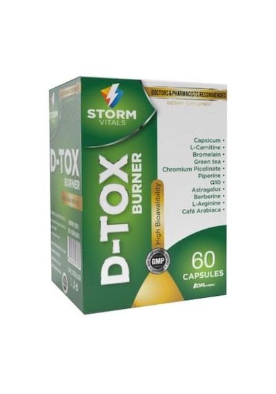 Storm Vitals D-tox Complex 60 Kapsül