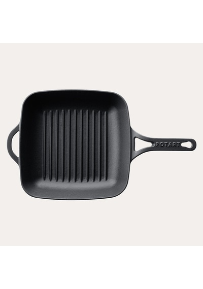Siyah Izgara Kare Döküm Tava 26 Cm Genel