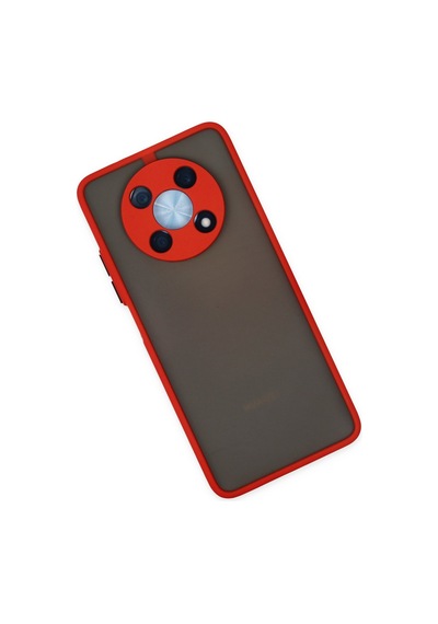 Huawei Nova Y90 Uyumlu Kılıf Montreal Silikon Kapak - Kırmızı