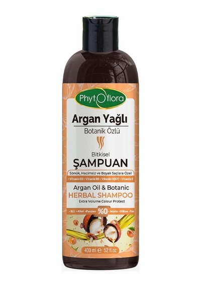 Phytoflora Argan Yağlı Botanik Özlü Bitkisel Şampuan 400 ML