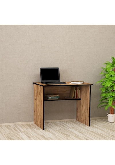 Kalenderdekor1 Kalender Dekor Ellen 90 Cm Çalışma Masası Atlantikçam Meşe