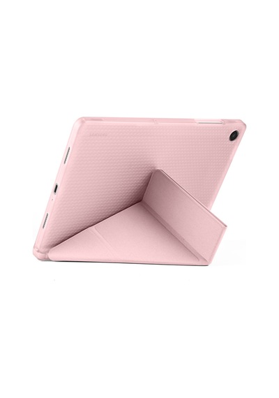 Samsung Uyumlu Galaxy Tab A9 Plus A11+ Üçgen Standlı Uyandırma Fonksiyonlu Tablet Kılıfı Kapaklı Kılıf