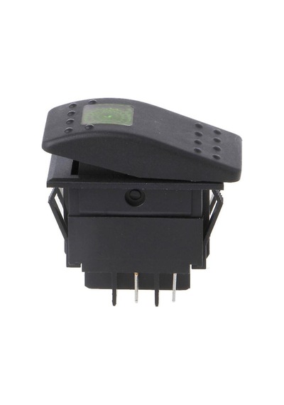 12v Su Geçirmez Araba, Otomobil, Tekne Açma/kapama Düğmesi, Led Işıklı, 4 Pinli Sarı