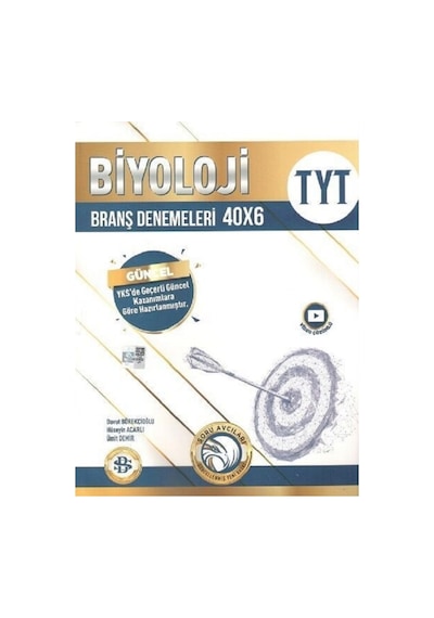 2023 TYT Biyoloji 40 x 6 Branş Deneme -  Bilgi Sarmal Yayınları