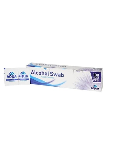 Aqua Alkollü Mendil %70 Ipa Cilt Temizleme Mendili 200 Adet